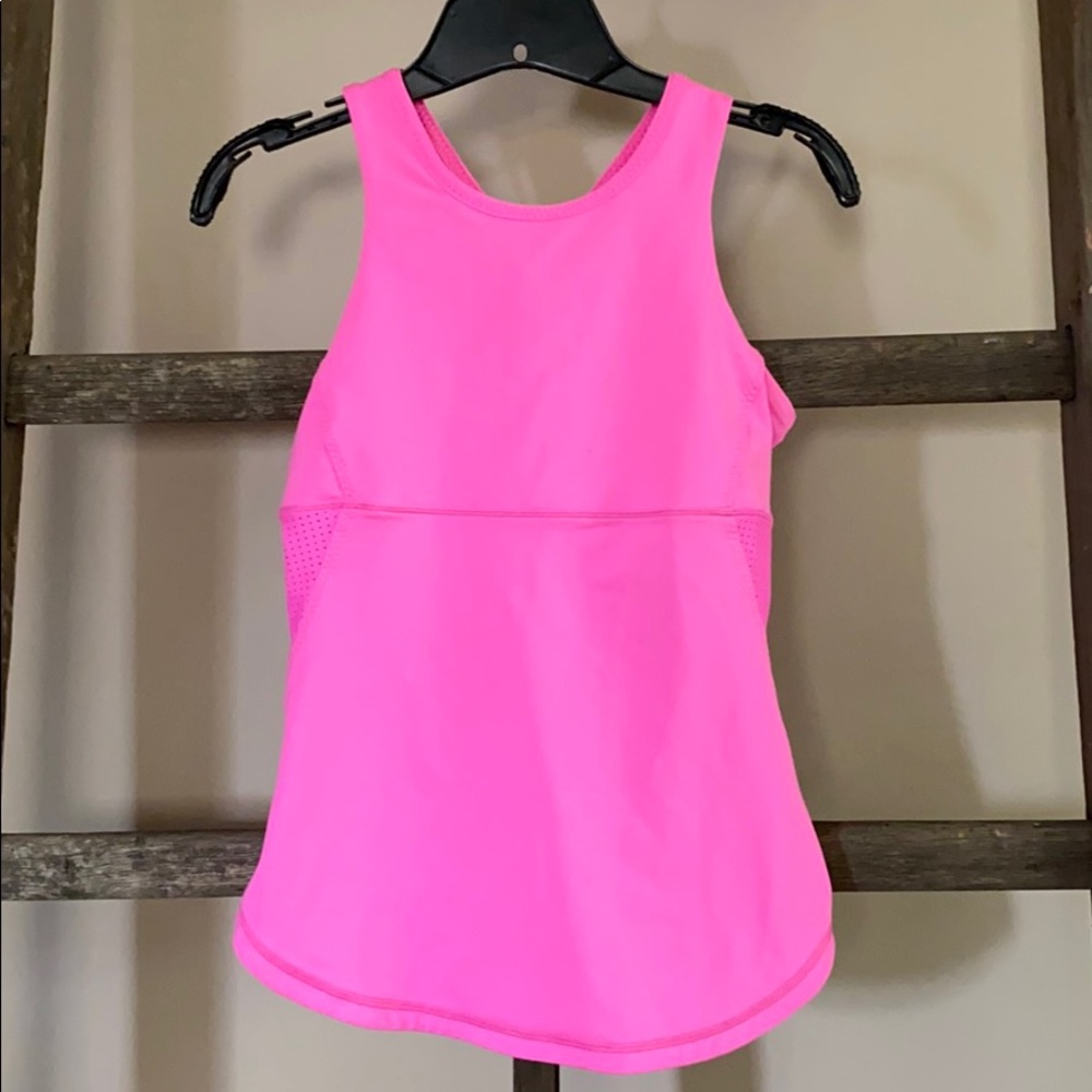 Girls athletic tank top.